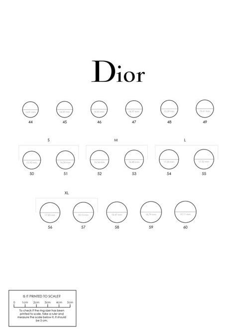 dior ring rose|Dior ring size chart.